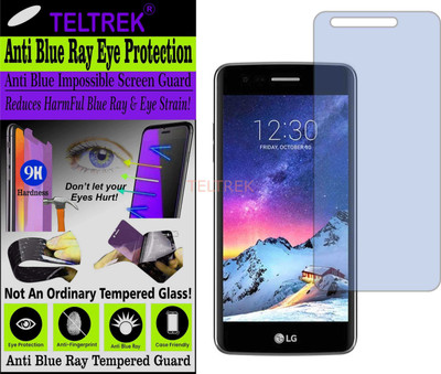 TELTREK Tempered Glass Guard for LG K8 (Impossible UV AntiBlue Light)(Pack of 1)
