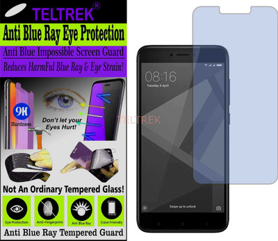 TELTREK Tempered Glass Guard for MI REDMI 4X (Impossible UV AntiBlue Light)(Pack of 1)