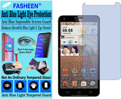 Fasheen Tempered Glass Guard for HUAWEI 3X G750 (Impossible UV AntiBlue Light)(Pack of 1)