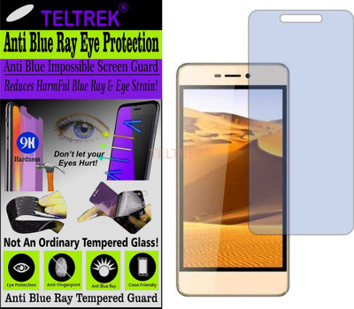 TELTREK Tempered Glass Guard for MICROMAX CANVAS JUICE A1 Q4251 (Impossible UV AntiBlue Light)(Pack of 1)