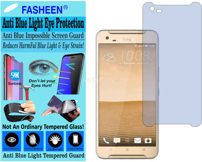Fasheen Tempered Glass Guard for HTC ONE X9 (Impossible UV AntiBlue Light)(Pack of 1)