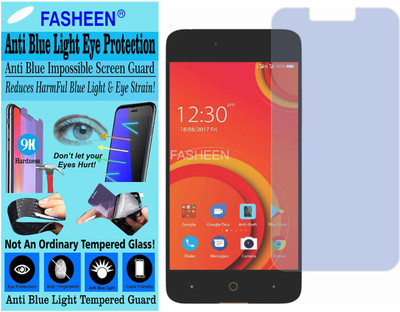 Fasheen Tempered Glass Guard for COMIO C2 (Impossible UV AntiBlue Light)(Pack of 1)