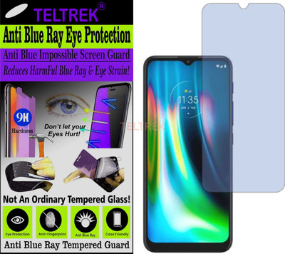 TELTREK Tempered Glass Guard for MOTOROLA G9 (Impossible UV AntiBlue Light)(Pack of 1)