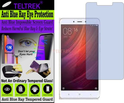 TELTREK Tempered Glass Guard for MI REDMI NOTE 4X HIGH (Impossible UV AntiBlue Light)(Pack of 1)