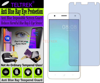 TELTREK Tempered Glass Guard for MICROMAX SPARK GO (Impossible UV AntiBlue Light)(Pack of 1)