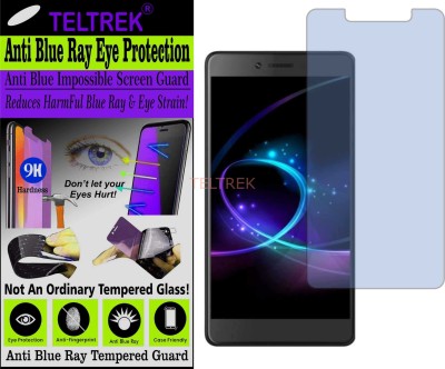 TELTREK Tempered Glass Guard for MICROMAX CANVAS 6 PRO E484 (Impossible UV AntiBlue Light)(Pack of 1)