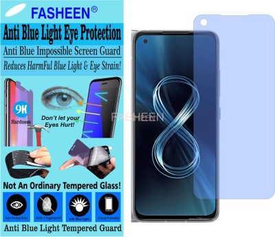 Fasheen Tempered Glass Guard for ASUS ZENFONE 8 ZS590KS (Impossible UV AntiBlue)(Pack of 1)