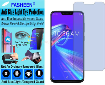 Fasheen Tempered Glass Guard for ASUS ZENFONE MAX (M2) (Impossible UV AntiBlue Light)(Pack of 1)