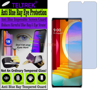 TELTREK Tempered Glass Guard for LG VELVET 5G (Impossible UV AntiBlue Light)(Pack of 1)