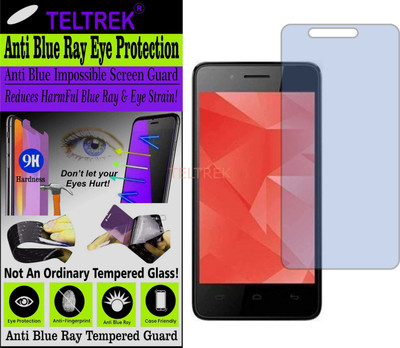 TELTREK Tempered Glass Guard for MICROMAX BHARAT 2 PLUS (Impossible UV AntiBlue Light)(Pack of 1)