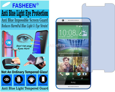 Fasheen Tempered Glass Guard for HTC DESIRE 820Q DUAL SIM (Impossible UV AntiBlue)(Pack of 1)