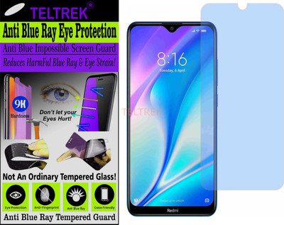 TELTREK Tempered Glass Guard for XIAOMI REDMI 9C NFC (Impossible UV AntiBlue Light)(Pack of 1)