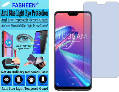 Fasheen Tempered Glass Guard for ASUS ZENFONE MAX PRO M2 (Impossible UV AntiBlue Light)(Pack of 1)