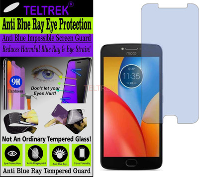 TELTREK Tempered Glass Guard for MOTOROLA MOTO E4 PLUS (Impossible UV AntiBlue Light)(Pack of 1)