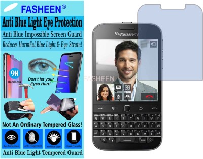 Fasheen Tempered Glass Guard for BLACKBERRY CLASSIC (Impossible UV AntiBlue Light)(Pack of 1)