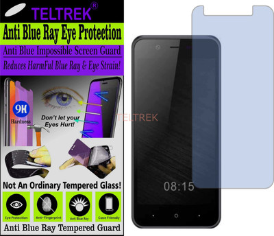 TELTREK Tempered Glass Guard for MICROMAX SPARK 4G PRIME Q452 (Impossible UV AntiBlue Light)(Pack of 1)