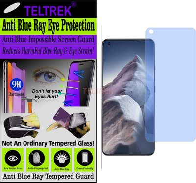 TELTREK Tempered Glass Guard for XIAOMI MI 11 ULTRA (Impossible UV AntiBlue Light)(Pack of 1)