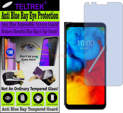 TELTREK Tempered Glass Guard for LG Q8 (2018) (Impossible UV AntiBlue Light)(Pack of 1)