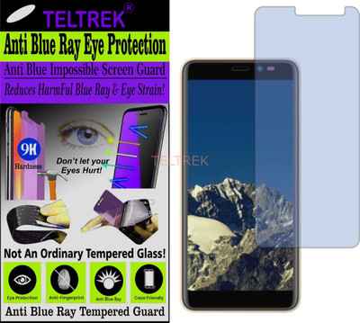 TELTREK Tempered Glass Guard for MOBIISTAR C1 LITE (Impossible UV AntiBlue Light)(Pack of 1)