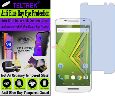 TELTREK Tempered Glass Guard for MOTOROLA DROID MAXX 2 (Impossible UV AntiBlue Light)(Pack of 1)