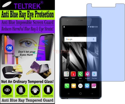 TELTREK Tempered Glass Guard for MICROMAX CANVAS 5 LITE Q463 (Impossible UV AntiBlue Light)(Pack of 1)