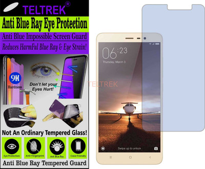 TELTREK Tempered Glass Guard for REDMI NOTE 3 PRO (Impossible UV AntiBlue Light)(Pack of 1)