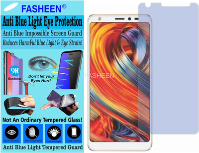 Fasheen Tempered Glass Guard for COMIO X1 (Impossible UV AntiBlue Light)(Pack of 1)