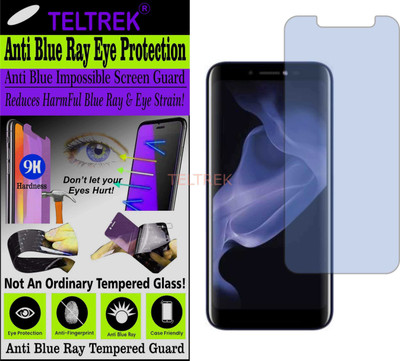 TELTREK Tempered Glass Guard for MICROMAX BHARAT 5 INFINITY (Impossible UV AntiBlue Light)(Pack of 1)