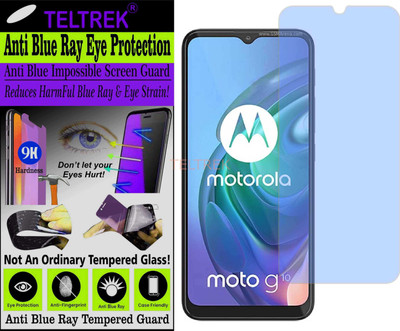 TELTREK Tempered Glass Guard for MOTOROLA MOTO G10(Pack of 1)