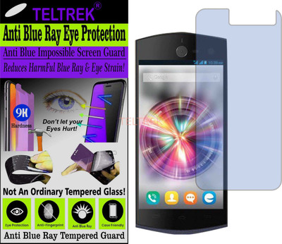 TELTREK Tempered Glass Guard for MICROMAX CANVAS SELFIE A255 (Impossible UV AntiBlue Light)(Pack of 1)
