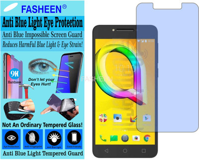 Fasheen Tempered Glass Guard for ALCATEL A5 LED (Impossible UV AntiBlue Light)(Pack of 1)
