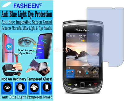 Fasheen Tempered Glass Guard for BLACKBERRY TORCH 9800 (Impossible UV AntiBlue Light)(Pack of 1)