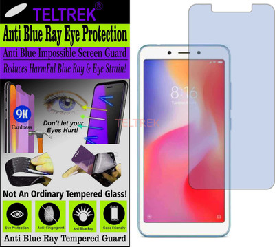 TELTREK Tempered Glass Guard for MI REDMI 6 (Impossible UV AntiBlue Light)(Pack of 1)