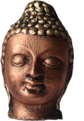 tanoshee BUDDHA HEAD Candle(Brown, Pack of 1)