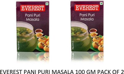 EVEREST PANI PURI MASALA 100gm Pack of 2(2 x 100 g)