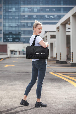 Straplt Gym Bag Duffle Bag with Shoes Compartment & Wet Pocket Shoulder Bag(Kit Bag)