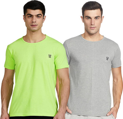 Jonney Colorblock Men Round Neck Multicolor T-Shirt