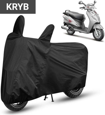KPIND Waterproof Two Wheeler Cover for Hero(Duet, Black)