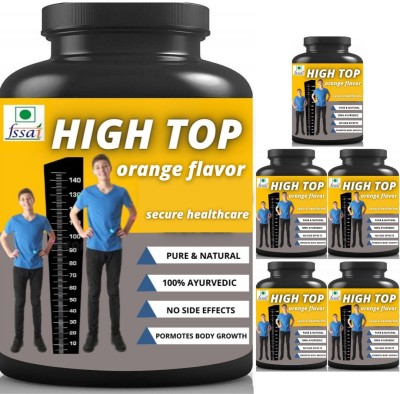 Secure Healthcare high top orange flavor height pack of 6(6 x 0.1 kg)