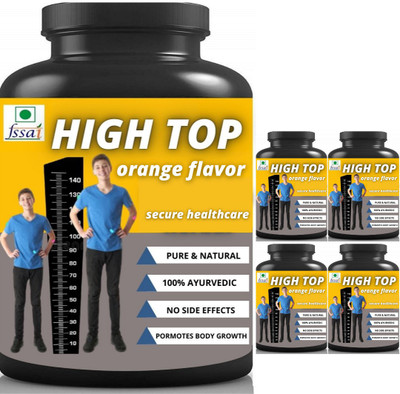 Secure Healthcare high top orange flavor height pack of 5(5 x 0.1 kg)