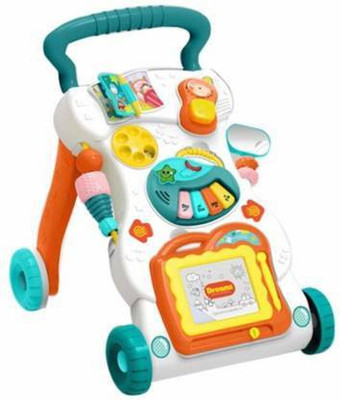 wonder digital Musical 2-in-1 Walker(Multicolor)