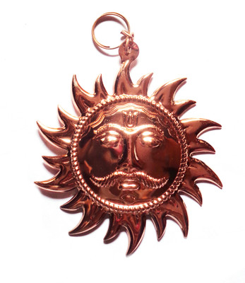 RR SHREE KRISHNA TRADERS Suraj Narayan - Rognashak, Dhanvriddhi, Vastudosh Copper Yantra(Pack of 1)