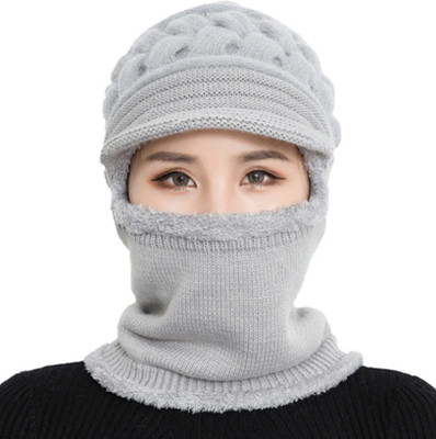 Brats N Beauty Solid Beanie Cap