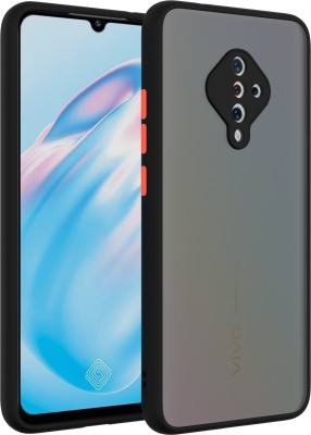 Express Buy Book Cover for VIVO S1 Pro(Black, Dual Protection, Pack of: 1)