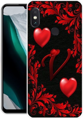 PRINTGARD Back Cover for Mi Redmi Note 6 Pro(Black, Red, Grip Case, Silicon, Pack of: 1)