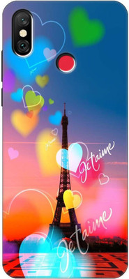 Print maker Back Cover for Mi Redmi Note 6 Pro(Multicolor, Dual Protection, Silicon, Pack of: 1)