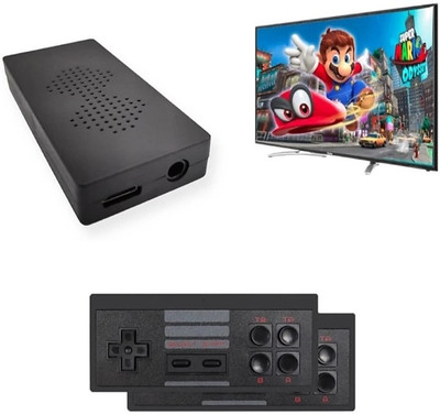 TBON Best TV extreme 8 bit Video game with in-built 620 Games, portable Game Player,1GB with game included Mario,Contra ,etc. Best gift for kids Black Edition(Code in the Box - for Switch)