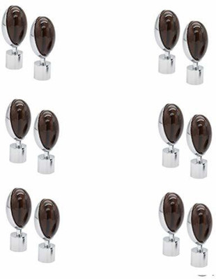 Rab Maroon, Silver Rod Rail Bracket(Pack of 12)