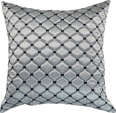 AMBIKA Self Design Cushions & Pillows Cover(Pack of 5, 40 cm*40 cm, Grey)