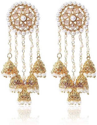 YouBella Stylish Earrings Fancy Party wear Ear Rings Jewellery earings Alloy Jhumki Earring